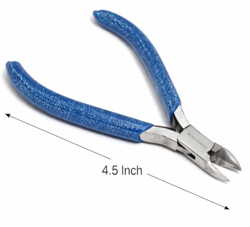 Image of Beadsnfashion Jewellery Making Tool Set - Pack of 5 Stainless Steel Pliers Combo for DIY Crafts, Wire Work, and Beading