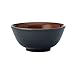 Luzerne (ãƒ«ã‚¶ãƒ¼ãƒ³) Rustic Rice Bowl, å¾„11cm, crimson