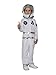 Jason Party Kids Astronaut Costume Deluxe NASA Suit with Helmet - Chief-L