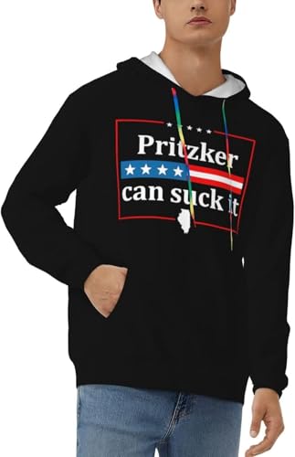 Pritzker Sucks Pullover Hoodie Casual Sweatshirt