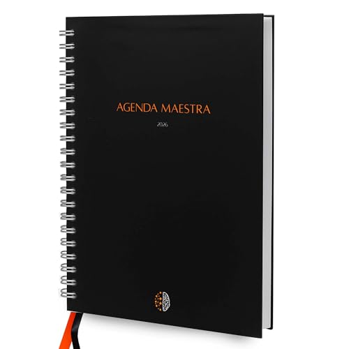 Agenda 2026 - Agenda 2026 Semana Vista - Enero 2026 a Diciembre 2026 - Tapa Dura, Intervalos de 30 minutos, Tamaño A5, 2 Clases de Organización y Productividad