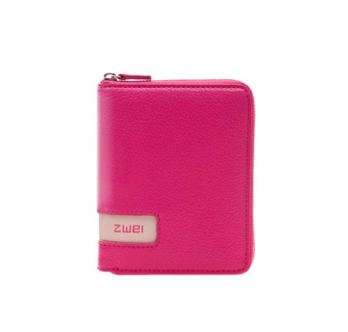 Due portafoglio con zip W1 10 cm