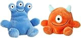 Aurora Palm Pals Set of Two - Oggy Monster and Zeke Monster