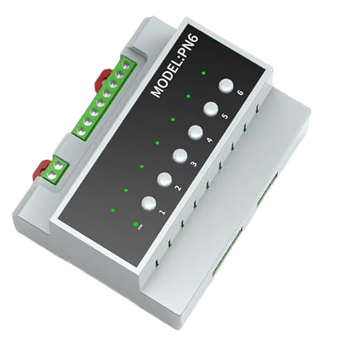 Module de commutateur de relais 110V-240V Tuya WiFi 16A 6ch pour controle domotique de la maison