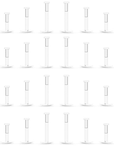 Kridzisw 16G 18G Clear Plastic Push in Lip Labret Medusa Monroe Nose Piercing Retainers for Surgery Sport Work Bioflex Flat Back Tragus Helix Catilage Conch Earrings for Women Men 6mm 8mm 10mm 12mm