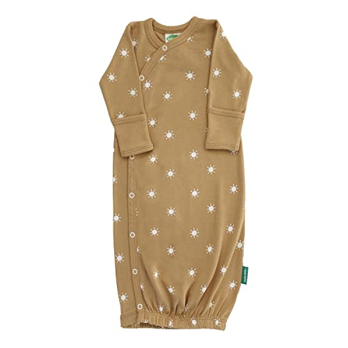 Image of PARADE Organic Gowns - Signature Prints Honey Suns 3-6 Months
