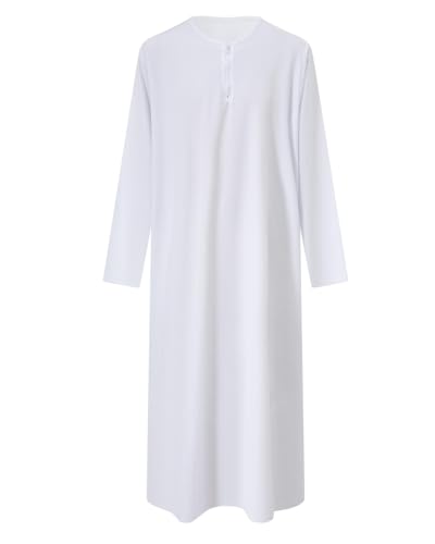 PROMOTED TO BIG SISTER 3Pcs Men's Halloween Christmas Pajama Set Includes Men's Nightshirt Night Sleeping Cap Candle Holder2