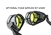 TITUS Cup Type C Frame Industrial Quality Welding Goggles UV IR Green 5,7,8,9,10,11,12,13, or 14 Filter With Case & Pads