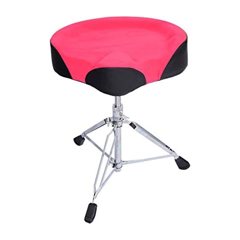 WXXT Saddle Drum Stool,adjustable Drum Stool,Height Adjustable Drumming Stools (45~68cm),Drum Throne,universal For Adults And Children(7 Color Options) Cover