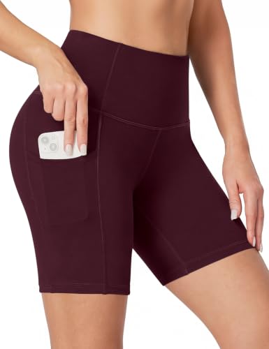 Image of Heathyoga Yoga Pants with Pockets Extra Soft Leggings with Pockets for Women Non See-Through High Waist Workout Leggings