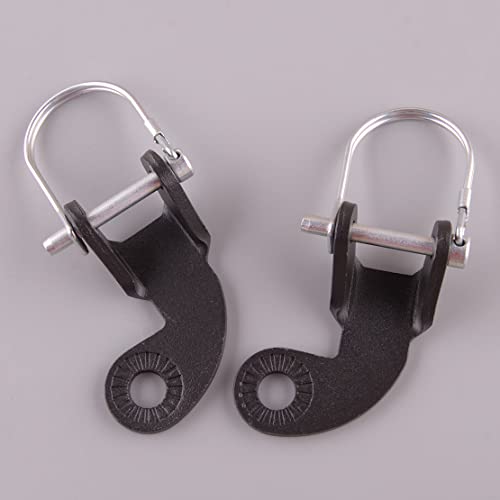 Cicitree 2Pcs Bicycle Trailer Clutch Coupling Adapter Coupler Linker Connector For Hitch Bicycle Trailer #TOP3