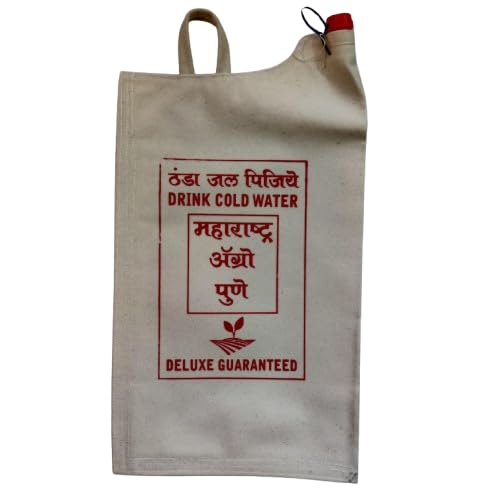 Canvas Fabric Cold Water Bag for Picnic Tour Journey Outdoor Hiking Camping/Water Cooling Bag (MH 5 LTR Capacity)