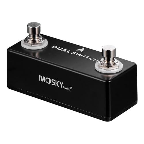 Pédale de guitare double compacte HEMOTON - Ne manquez plus jamais vos transitions d'effets