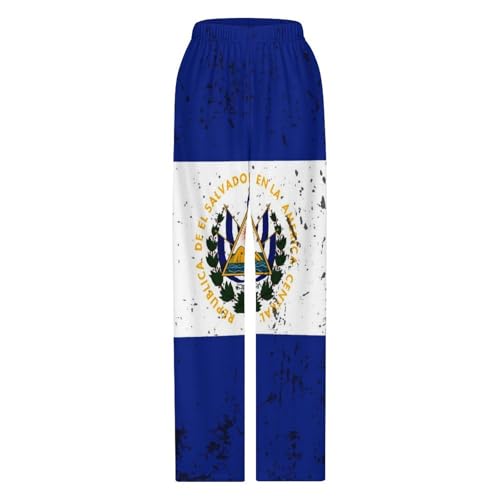 Retro El Salvador FlagChildren's Casual Pajamas110CM3