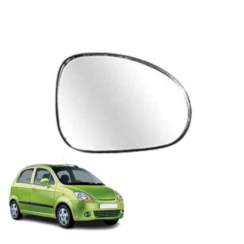 Image of KyloXtreme Spark (2007-2017) Driver Side (Right Side) Car Side Mirror Glass /Tukdi /Sub Mirror Plate