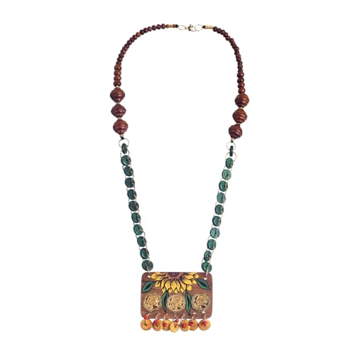 Image of AAKRITI ART CREATIONS Handcrafted Tribal Dhokra & Royal Brass Necklace Collection | Queen, Cleopatra & Heritage-Inspired Statement Jewelry | Artisan Ethnic Necklaces for Women
