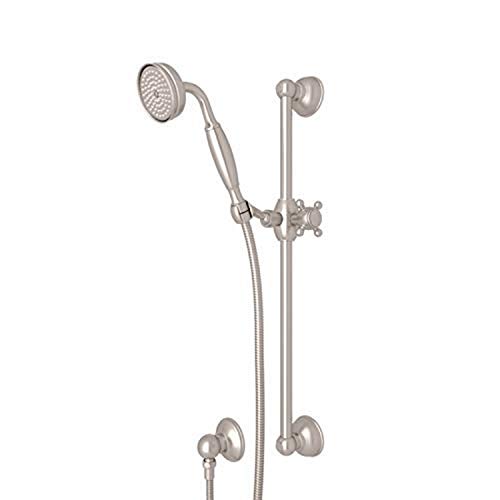 Rohl 1301ESTN juego de ducha de mano con barra y manguera