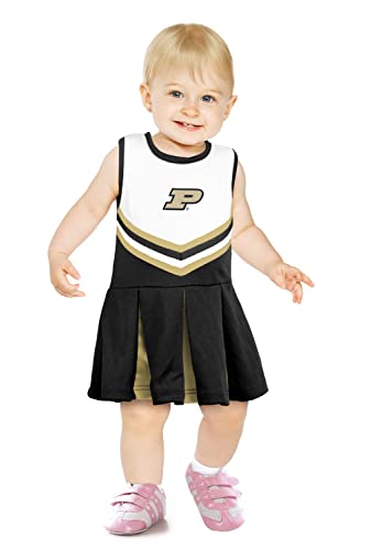Image of Little King NCAA Infant/Toddler Girls One Piece Team Cheer Jumper Dress Sizes 6M 12M 18M 2T 3T 4T