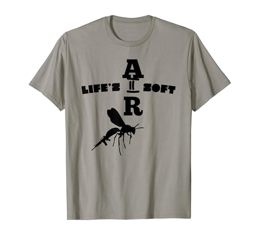 Life's too Airsoft Wasp Stinging Gun Stinger T-Shirt