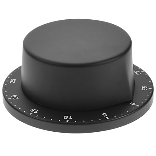 SMASOLO Temporizador de Cocina Mecánico de Acero Inoxidable con Alarma Fuerte y Magnetismo para Refrigerador Regresiva Precisa para Hornear y Cocina Fácil Uso para Adultos y Mayores