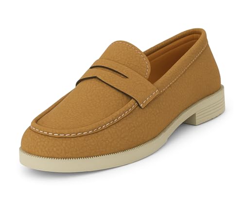 Image of Kraasa Men Premium Driftor 2.0 Block Heel Loafers for Mens, Causals| Lighweight Slip-On's | Soft Cushioned Insole | Super Flexible, Comfortable for Men