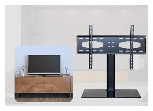 Soporte móvil para TV con ruedas, ajustable y universal miniatura 2