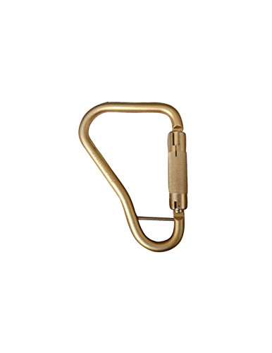Buy 2 get 3 Elk River 17426 Fall Rated Steel Carabiner with Auto Twist-Lock and Pin, 3600 lbs Gate, 2-1/4" Gate Opening