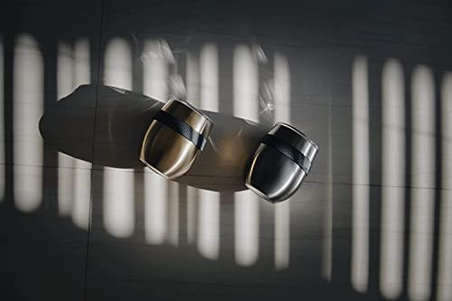 CAFE CONCETTO Reusable Coffee Cup 8oz/230ml - Premium Insulated Tumbler with Lid - Keep On-The-Go Drinks from Water to Wine Hot or Cold - Stainless Steel (Gold)