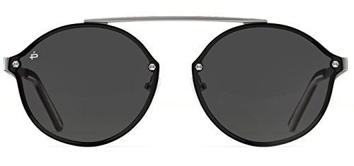 PRIVÉ REVAUX Places We Love Collection"The Orient" Polarized Designer Round Sunglasses RandM Colab