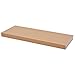 DURAline Estantería Flotante de Pared, Madera de Haya, 38 cm x 60 cm x 23,5 cm