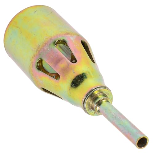CLISPEED Cabezal de Quemador de Gas de Hierro Dorado para Camping E Interior, Boquilla de Pulverización Fácil de Instalar y Duradera para Cocina y Fumigadora