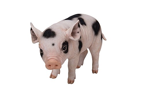 Hi-Line Gift Ltd Standing Pig Statue With Black Spots #TOP1