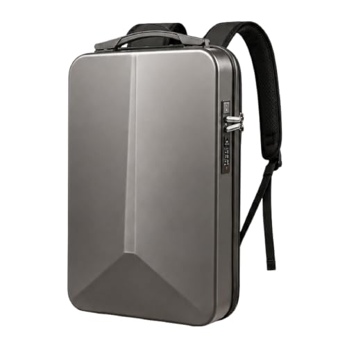 Image of Hard Shell polycarbonate Laptop Bag Anti-Theft Unisex 18inch Laptop bag Backpack with USB Charging Port Backpack forWomen And Men Medium Size