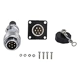 Connecteur de Prise de Courant, Connecteurs Cylindriques étanches, Adaptateur Résistant ...
