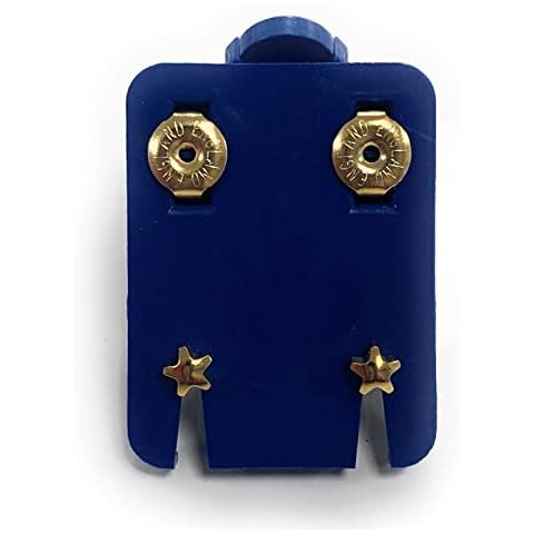 Official Caflon Blu Ear Piecing Studs Gold Star (1 Pair) Cover