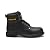 Caterpillar Men's Second Shift Steel Toe Work Boot, Black Full Grain, 13 M US