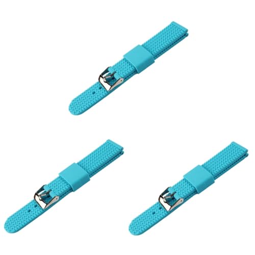 PACKOVE 3pcs Silicone Watch Strap Wristband for Fitness Ergonomic Design Camouflage Comfortable Replacement Band for Exercise and Daily Wear