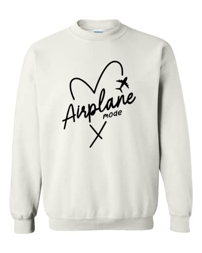 Airplane Mode Sweatshirt, Airplane Sweatshirt, Travel Sweatshirt, Adventurer Gift, Gift for Traveler, Airplane Mode, Vacation Sweatshirt, Wanderlust Sweatshirt