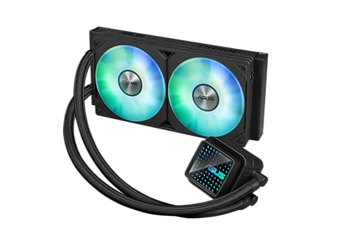 Image of ASUS Prime LC 240 ARGB All-in-one AIO CPU Liquid Cooler AMD: AM5 & AM4 Intel: LGA 1851, 1700, 1200, 115x Specially Designed CPU Contact Area, Infinity Mirror, pre-Installed ARGB Fans, 6 Year Warranty