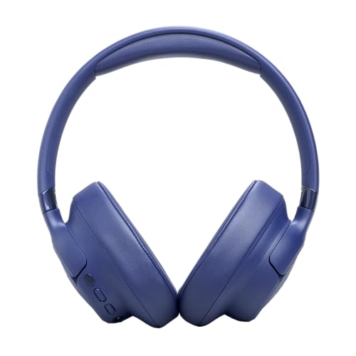 Image of JBL Tune 780 NC Wireless Supra-Ear Headphones, Up to 76 Hours Battery Life, Adaptive Noise Reduction, Smart Ambient, Google Fast Pair, Microsoft Swift Pair, Blue