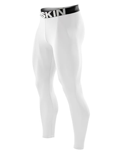 Image of DRSKIN Men's Compression Pants (5 /4 /3 Pack) Quick Dry Tights Leggings Sports Baselayer Running Gym Workout