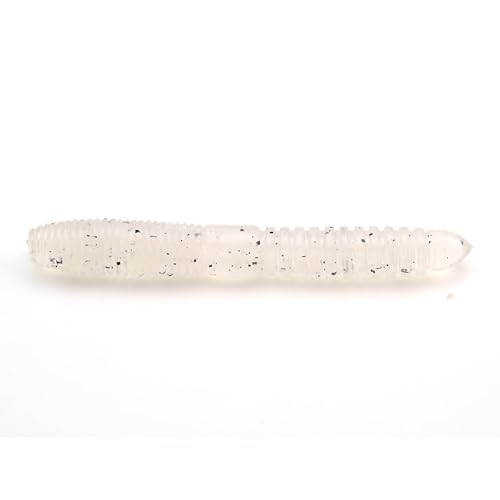 レイドジャパン(Raid Japan) FAT WHIP (ファットウィップ) 3インチ 043.クリスタルシャッド (043. CRYSTAL SHAD)