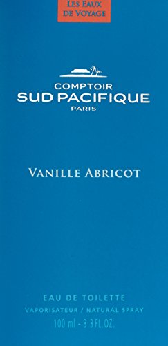Comptoir Sud Pacifique Vanille Abricot Eau de Toilette, 3.3 Fl Oz