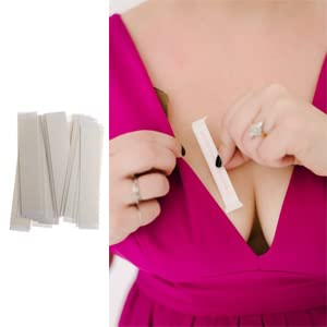 shoppy villa with sv logo Strips Double Sided Clothing Tape for Fashion, Clothes and Body | All Day Strength Invisible Body Tape for women | Gentle to stick on Skin and clothes | Transparent Clear Color-picture-18