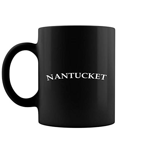 Haiconte Mugs Classic Nantucket Coffee Mug 11 & 15 Oz Premium Ceramic Coffee Mug