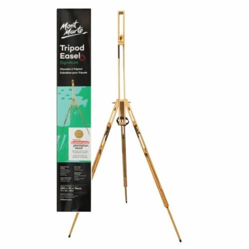 Mont Marte Tripod Easel Stand, 180x91x76cm