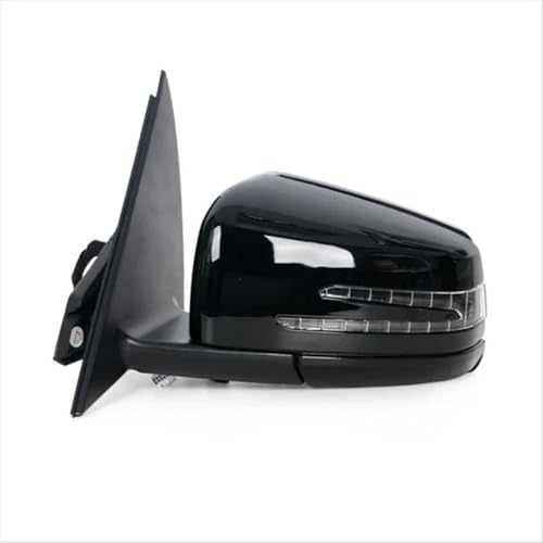 Rétroviseur Mercedes Classe S W221 Noir Gauche Électrique avec Clignotant 2006-2013