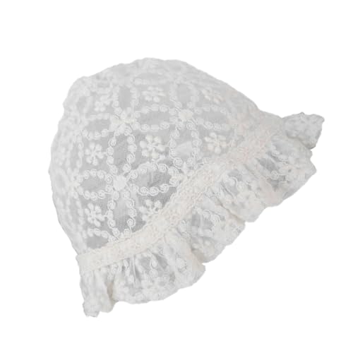 Gorro de encaje para bebé transpirable para evitar el calor y proteger del sol en verano