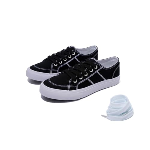 Image of Emma New York Women's Blake Sneaker, Tennis Shoes for Casual Occasions, Low Top Flats - Multiple Colors