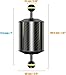 Sea frogs D80mm, 7'', Carbon Fiber Float Arm for Ultralight, Aquatic Arm, Buoyancy Provided 500 g, Underwater Camera System Diving Tray Video Light/Strobe GA-9